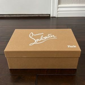 Empty Christian Louboutin heels shoes box 36.5 AUTHENTIC